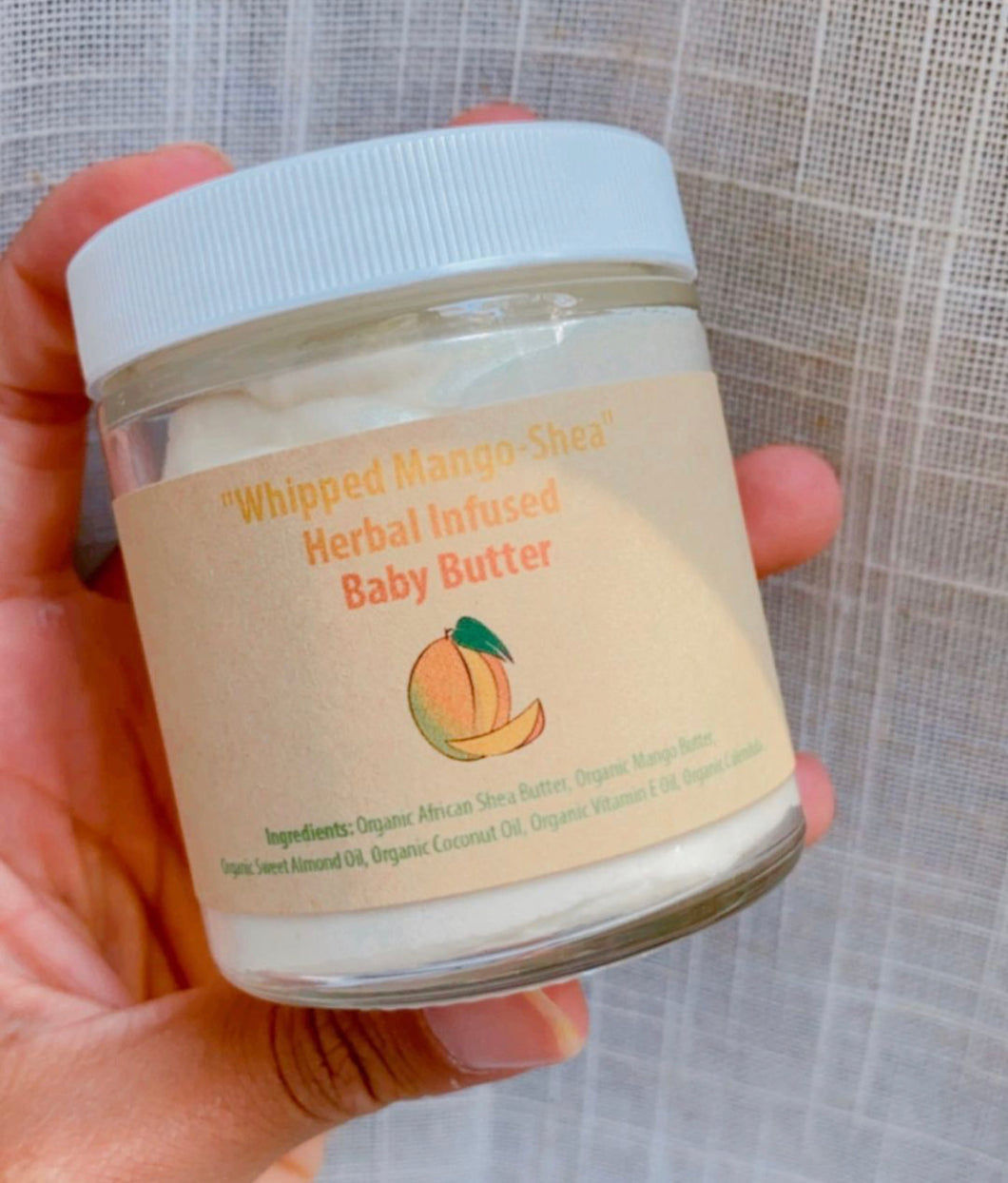 “Whipped Mango-Shea” Herbal Infused Baby Butter